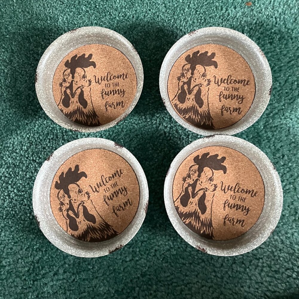 Fun Chicken Coasters - Picture 5 of 5